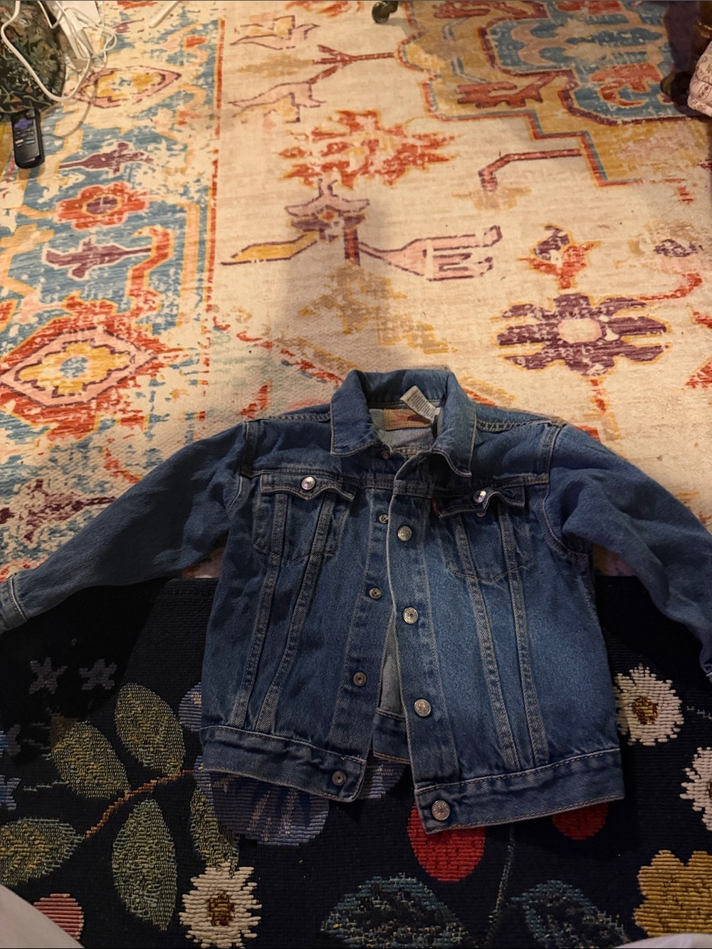 Levi's Kids Blue Denim Jacket with Chest Pockets